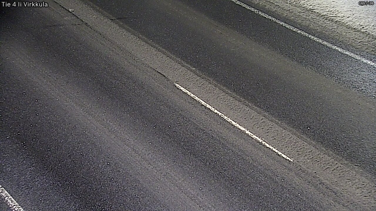 Weather Camera Image Road 4 Ii, Virkkula, Ii, Pohjois-Pohjanmaa
