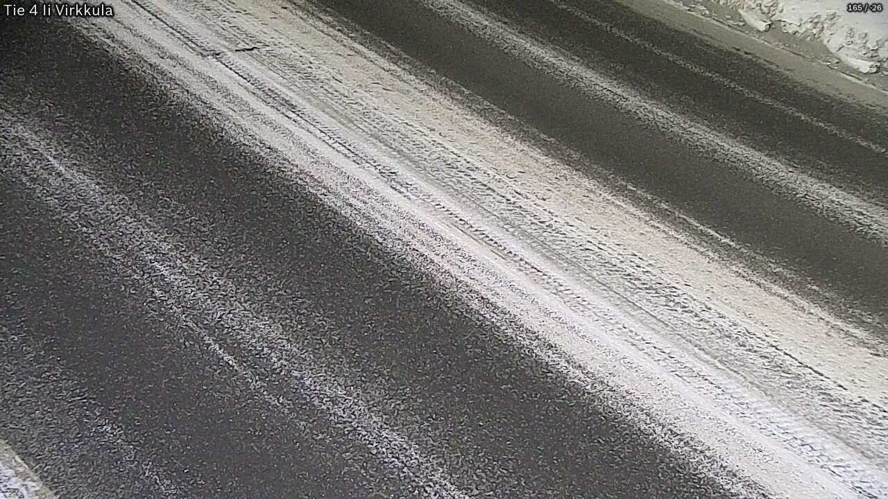 Weather Camera Image Road 4 Ii, Virkkula, Ii, Pohjois-Pohjanmaa