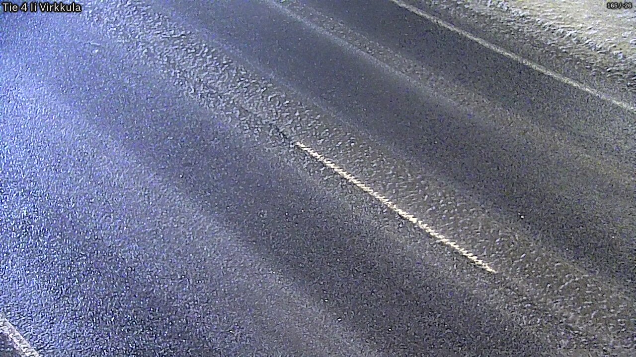 Weather Camera Image Road 4 Ii, Virkkula, Ii, Pohjois-Pohjanmaa