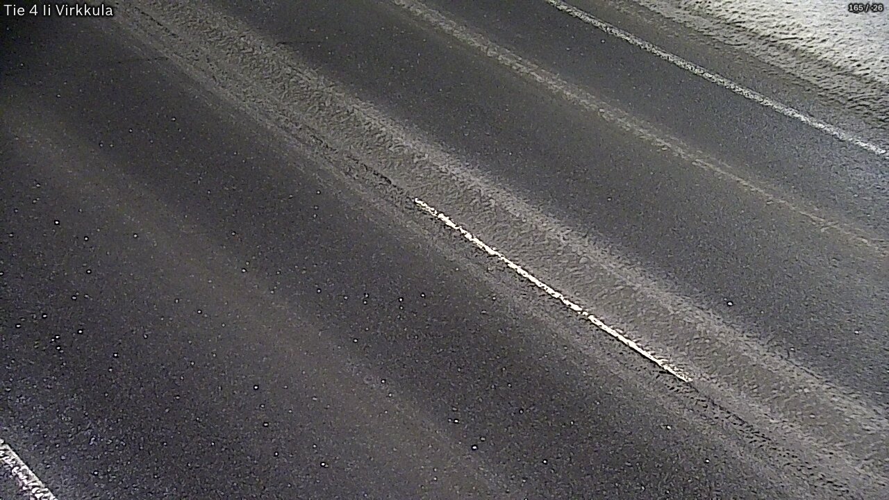 Weather Camera Image Road 4 Ii, Virkkula, Ii, Pohjois-Pohjanmaa