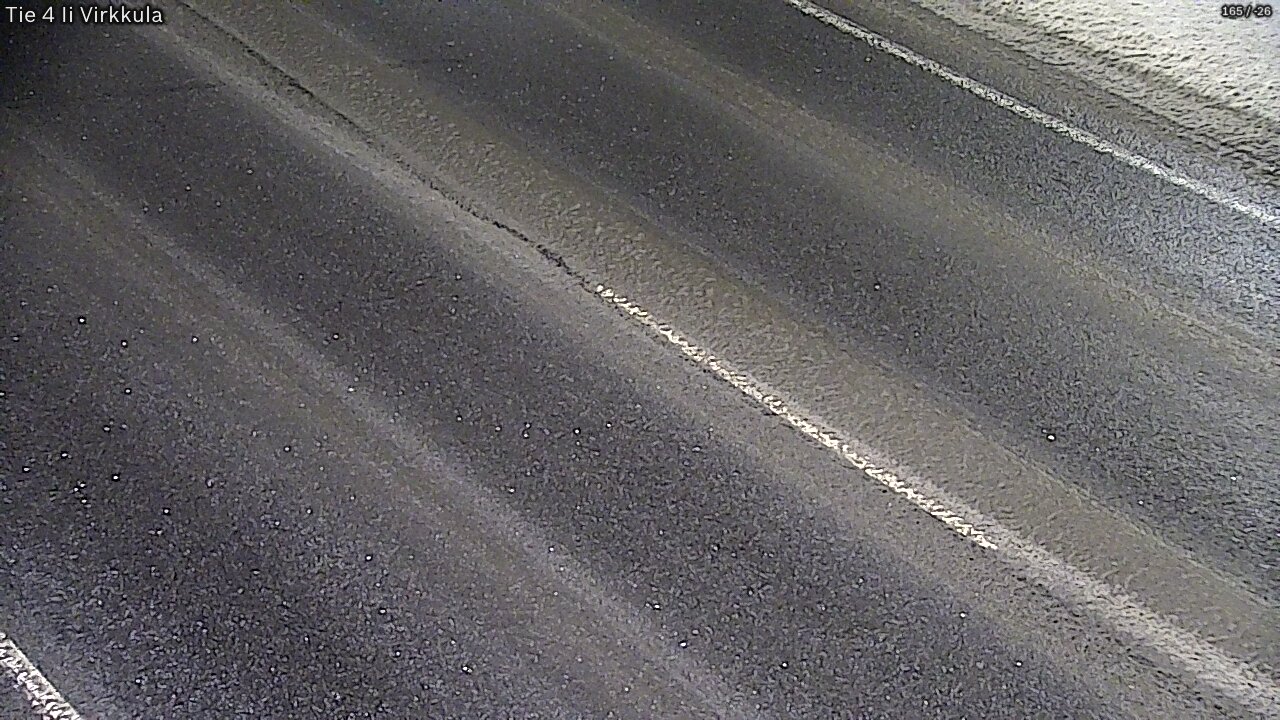 Weather Camera Image Road 4 Ii, Virkkula, Ii, Pohjois-Pohjanmaa