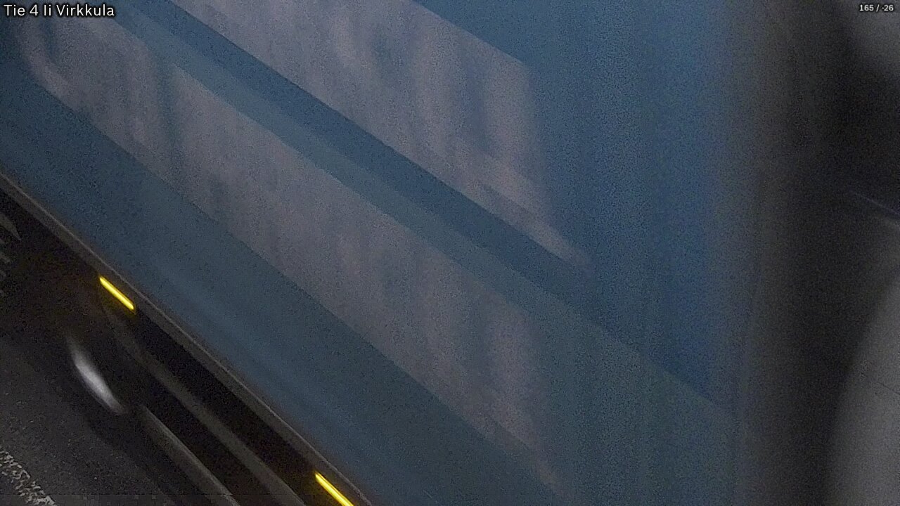 Weather Camera Image Väg 4 Ijo, Virkkula, Ii, Pohjois-Pohjanmaa