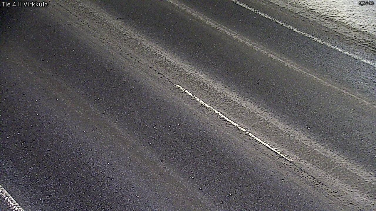Weather Camera Image Road 4 Ii, Virkkula, Ii, Pohjois-Pohjanmaa