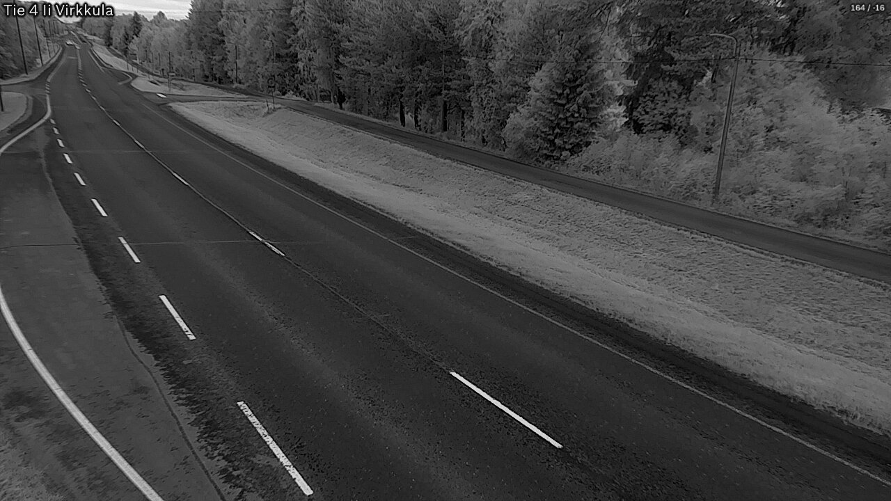 Weather Camera Image Road 4 Ii, Virkkula, Ii, Pohjois-Pohjanmaa