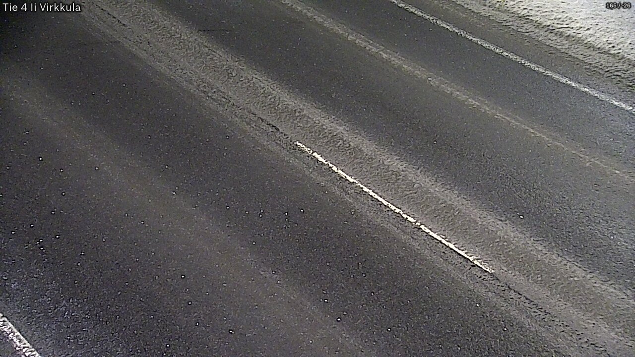Weather Camera Image Road 4 Ii, Virkkula, Ii, Pohjois-Pohjanmaa