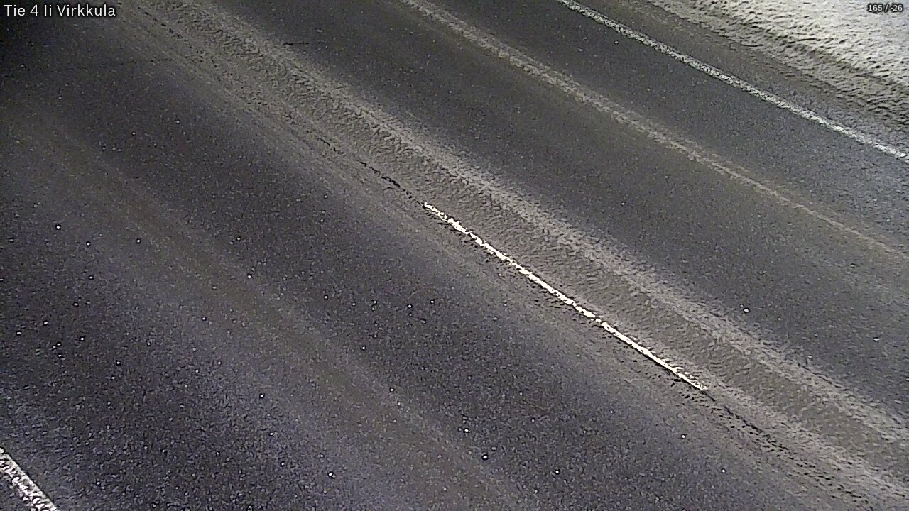 Weather Camera Image Road 4 Ii, Virkkula, Ii, Pohjois-Pohjanmaa
