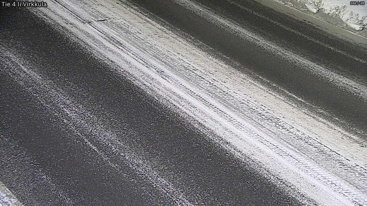 Weather Camera Image Road 4 Ii, Virkkula, Ii, Pohjois-Pohjanmaa