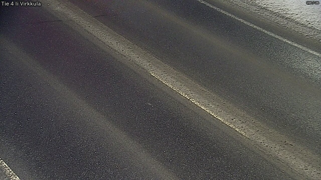 Weather Camera Image Väg 4 Ijo, Virkkula, Ii, Pohjois-Pohjanmaa