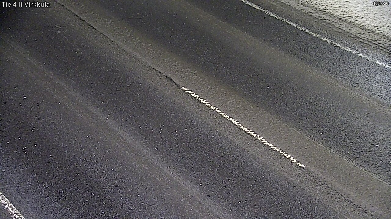 Weather Camera Image Road 4 Ii, Virkkula, Ii, Pohjois-Pohjanmaa