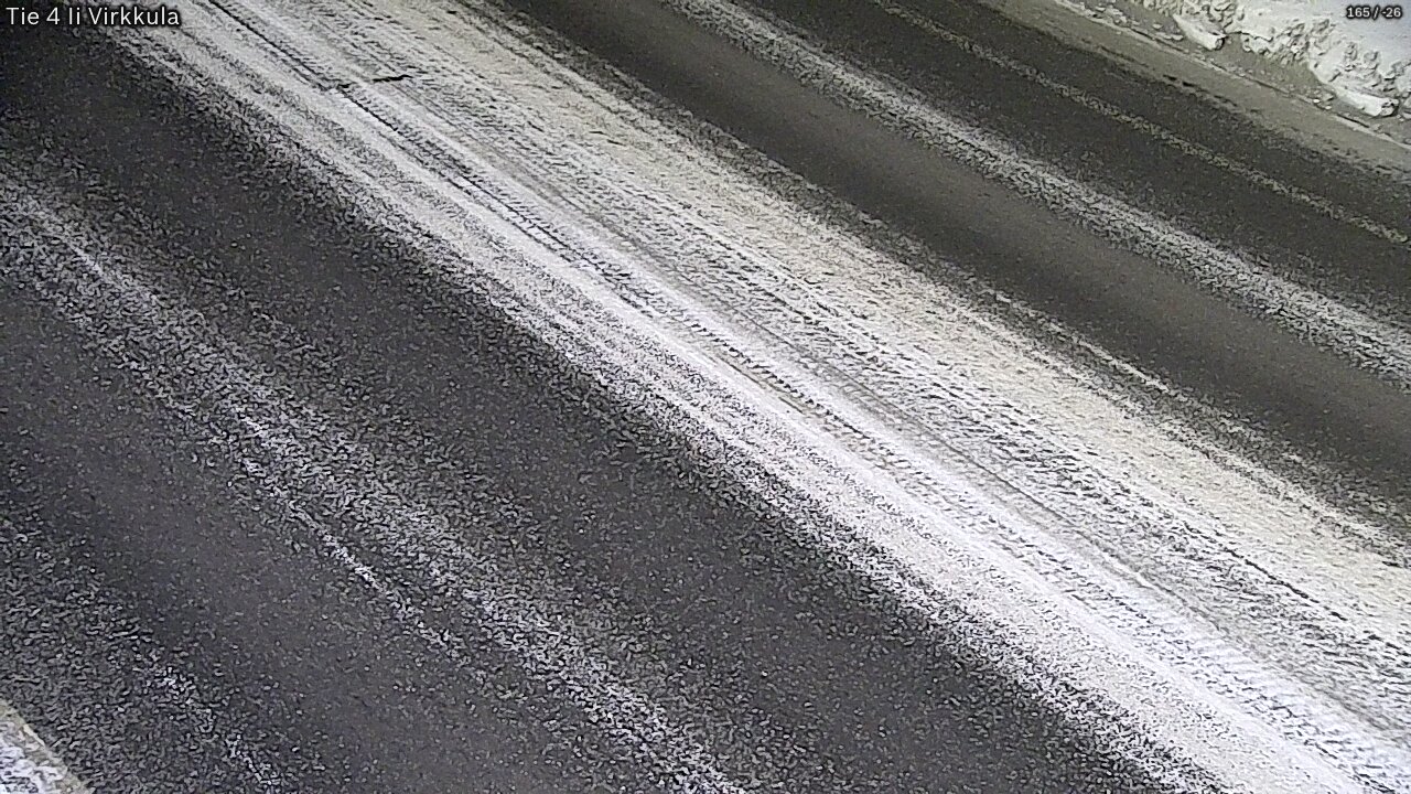 Weather Camera Image Road 4 Ii, Virkkula, Ii, Pohjois-Pohjanmaa