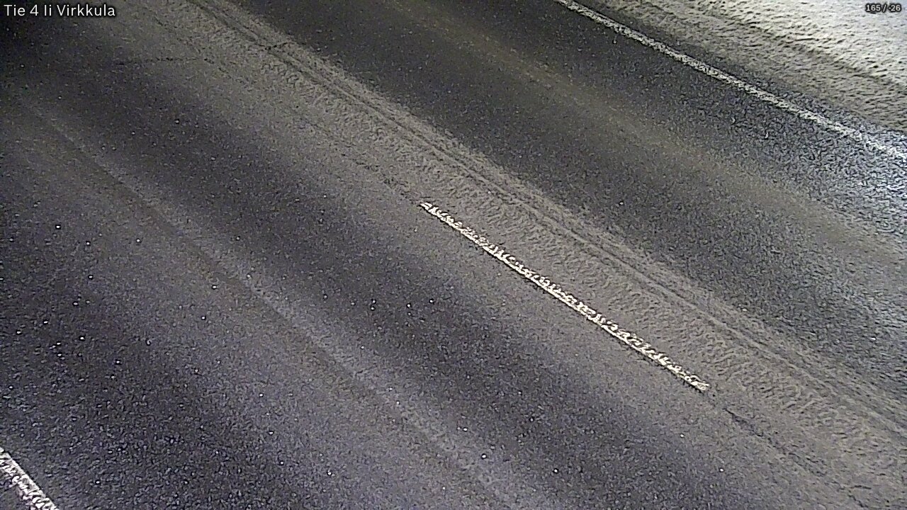 Weather Camera Image Road 4 Ii, Virkkula, Ii, Pohjois-Pohjanmaa