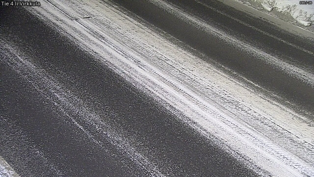 Weather Camera Image Road 4 Ii, Virkkula, Ii, Pohjois-Pohjanmaa