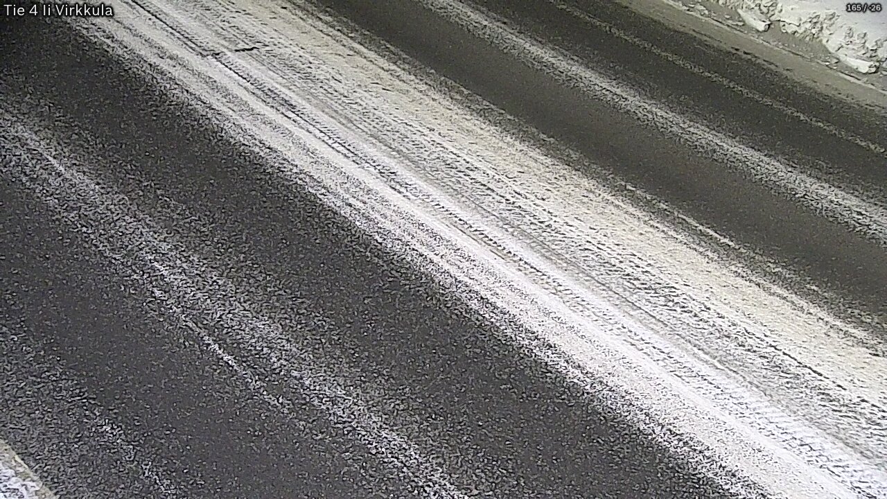 Weather Camera Image Road 4 Ii, Virkkula, Ii, Pohjois-Pohjanmaa