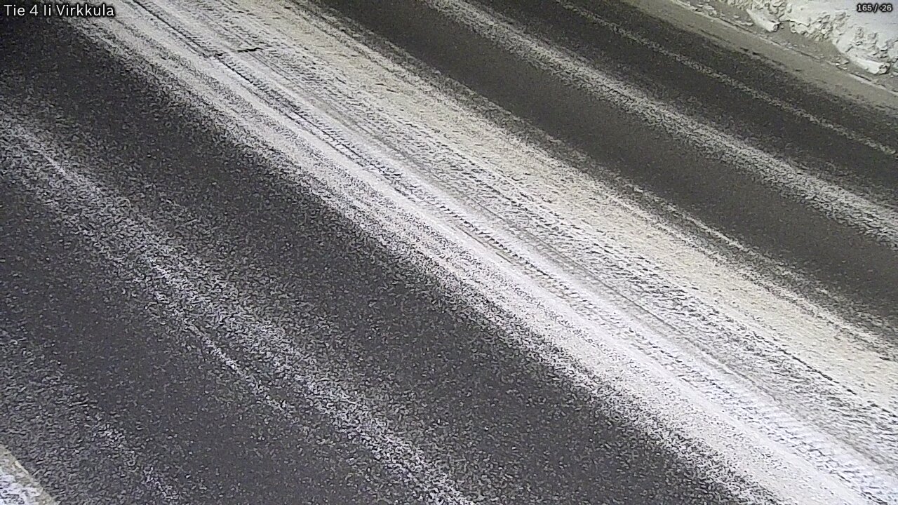 Weather Camera Image Road 4 Ii, Virkkula, Ii, Pohjois-Pohjanmaa