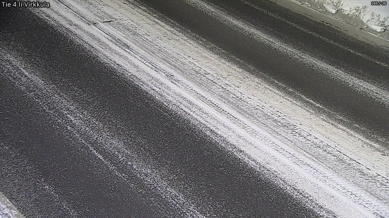 Weather Camera Image Road 4 Ii, Virkkula, Ii, Pohjois-Pohjanmaa