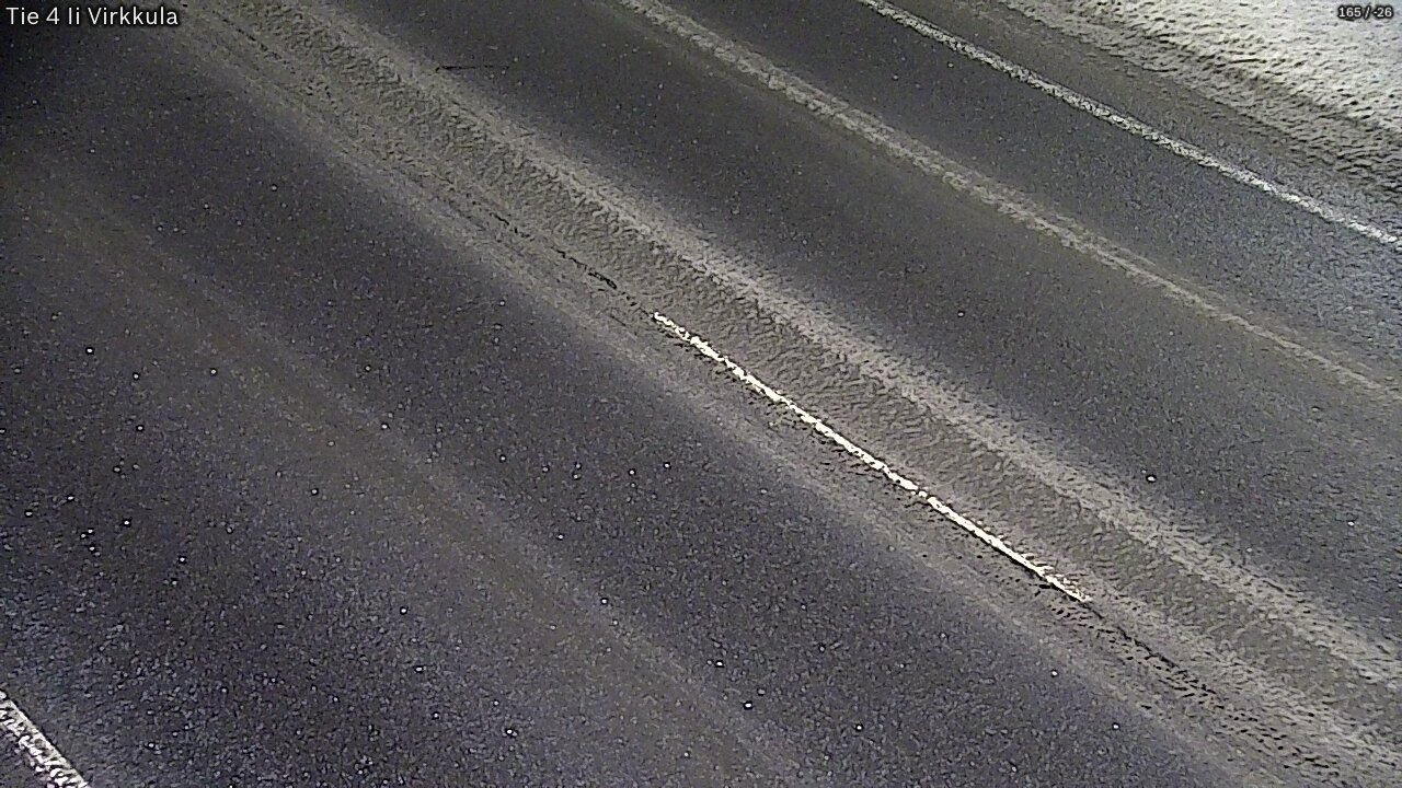 Weather Camera Image Road 4 Ii, Virkkula, Ii, Pohjois-Pohjanmaa