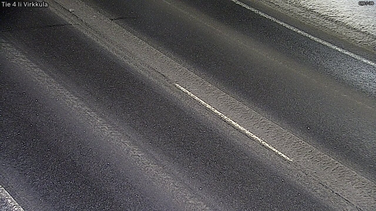 Weather Camera Image Road 4 Ii, Virkkula, Ii, Pohjois-Pohjanmaa