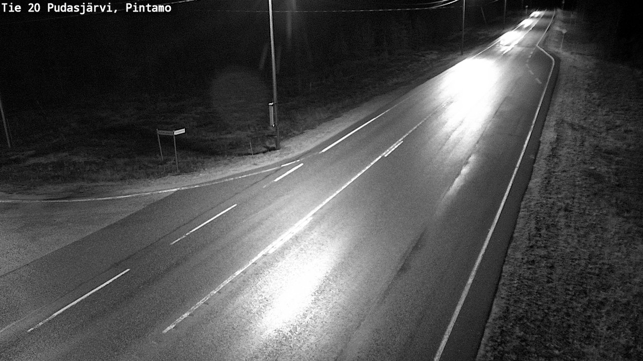 Kelikamerat Kuva Tie 20 Pudasjärvi, Pintamo, Pudasjärvi, Pohjois-Pohjanmaa