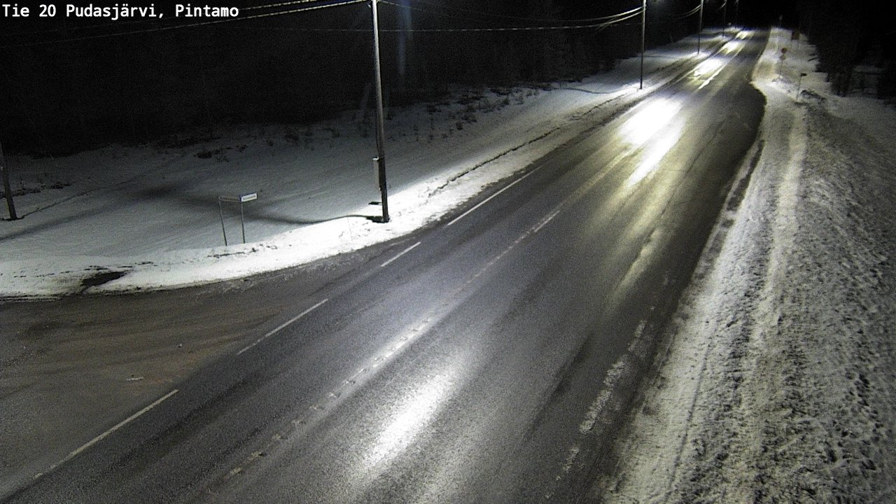 Kelikamerat Kuva Tie 20 Pudasjärvi, Pintamo, Pudasjärvi, Pohjois-Pohjanmaa