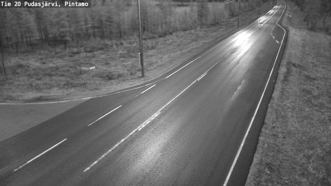 Kelikamerat Kuva Tie 20 Pudasjärvi, Pintamo, Pudasjärvi, Pohjois-Pohjanmaa