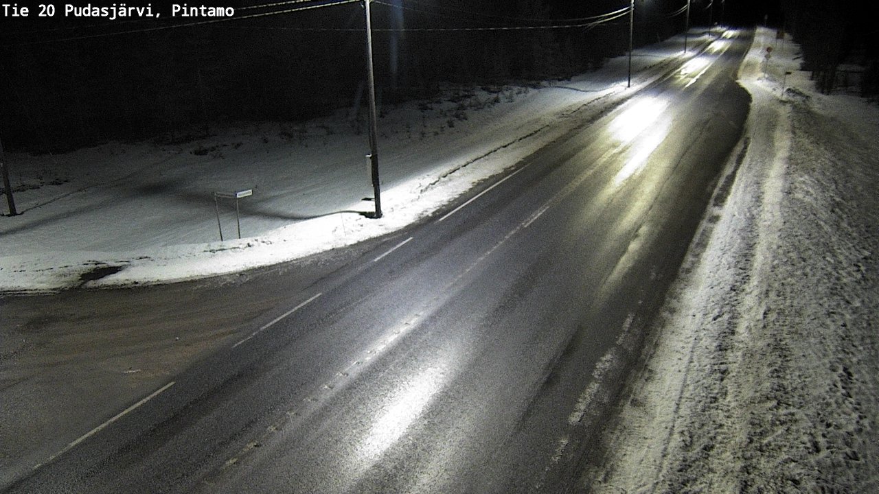 Kelikamerat Kuva Tie 20 Pudasjärvi, Pintamo, Pudasjärvi, Pohjois-Pohjanmaa