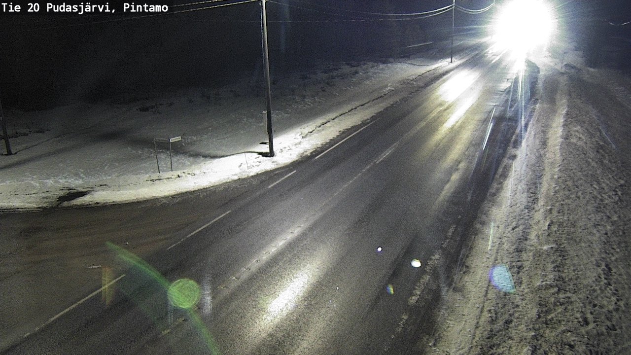 Kelikamerat Kuva Tie 20 Pudasjärvi, Pintamo, Pudasjärvi, Pohjois-Pohjanmaa