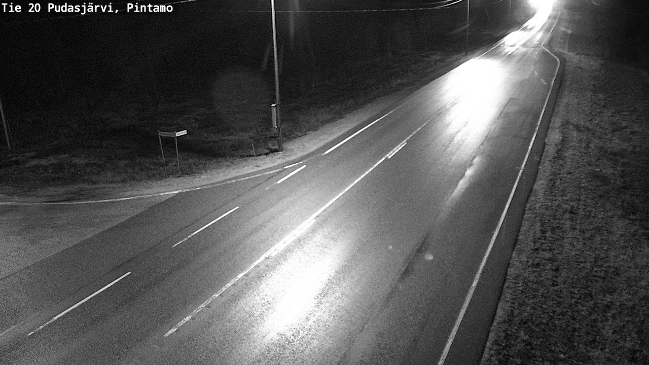 Kelikamerat Kuva Tie 20 Pudasjärvi, Pintamo, Pudasjärvi, Pohjois-Pohjanmaa