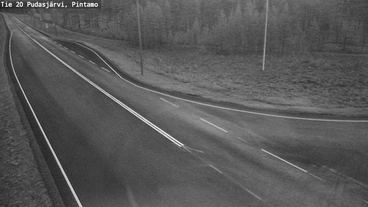 Kelikamerat Kuva Tie 20 Pudasjärvi, Pintamo, Pudasjärvi, Pohjois-Pohjanmaa