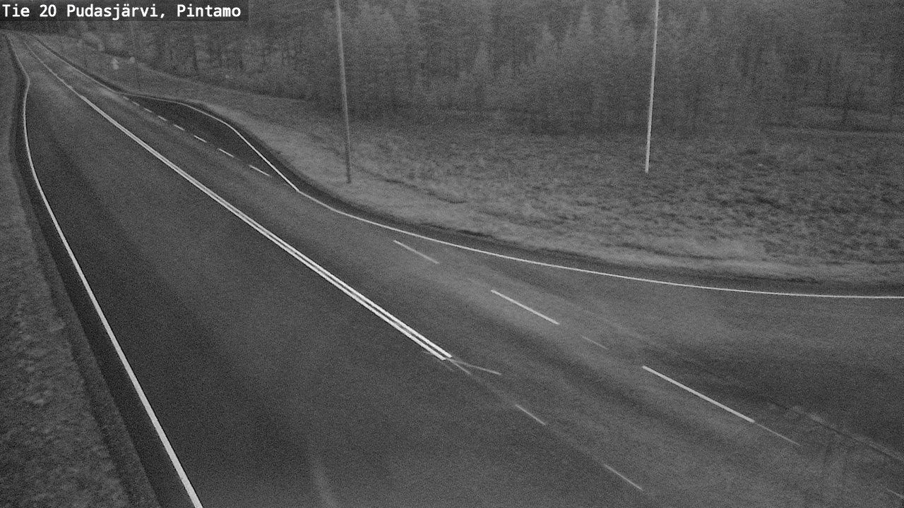 Kelikamerat Kuva Tie 20 Pudasjärvi, Pintamo, Pudasjärvi, Pohjois-Pohjanmaa