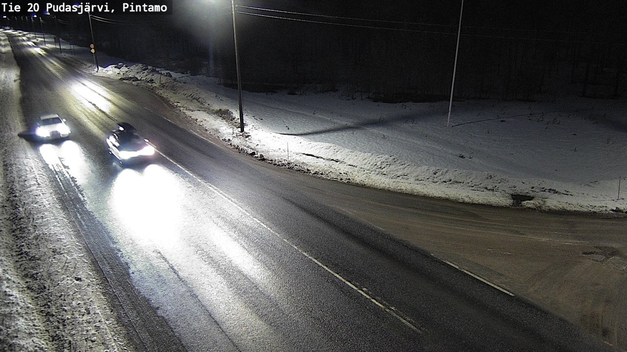 Kelikamerat Kuva Tie 20 Pudasjärvi, Pintamo, Pudasjärvi, Pohjois-Pohjanmaa
