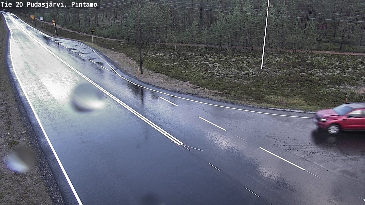 Kelikamerat Kuva Tie 20 Pudasjärvi, Pintamo, Pudasjärvi, Pohjois-Pohjanmaa