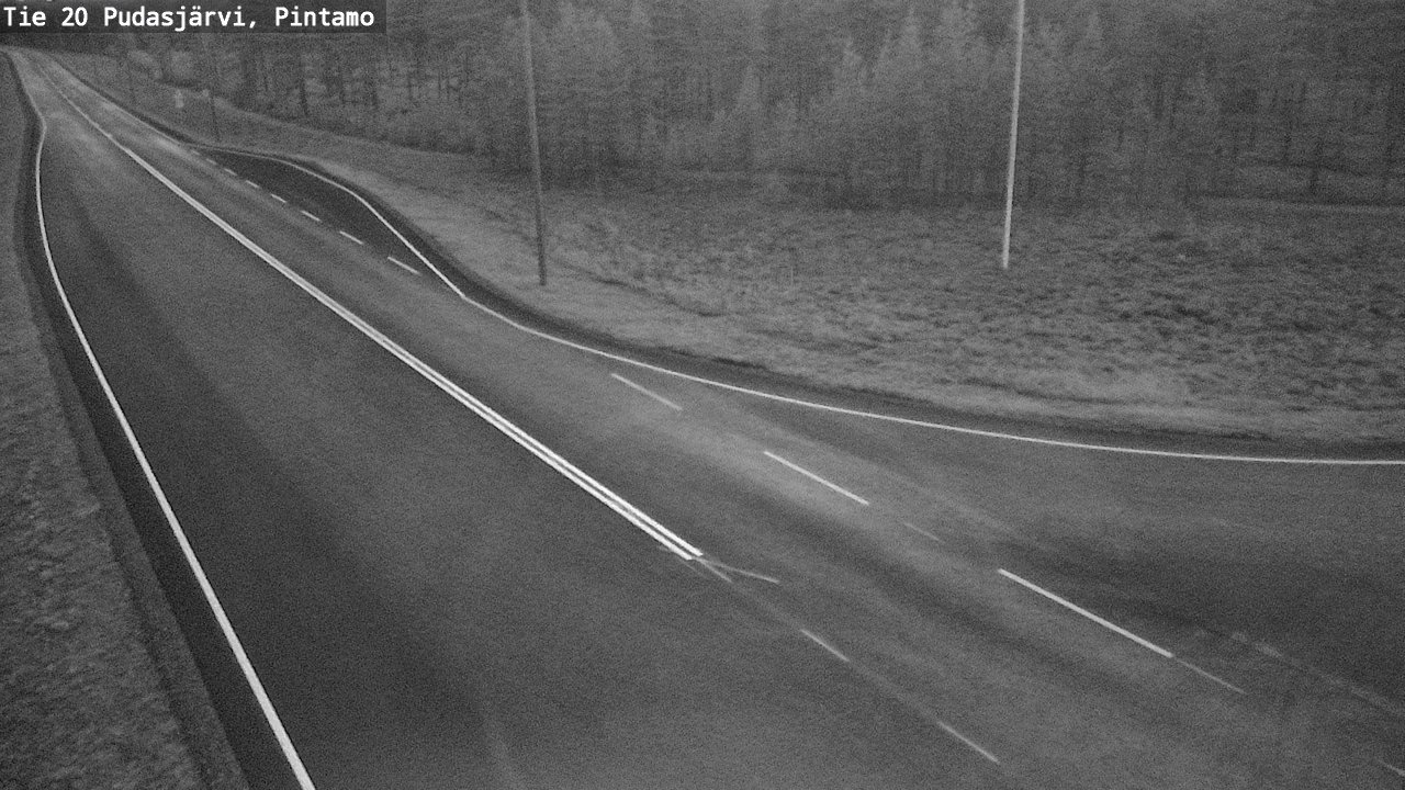 Kelikamerat Kuva Tie 20 Pudasjärvi, Pintamo, Pudasjärvi, Pohjois-Pohjanmaa