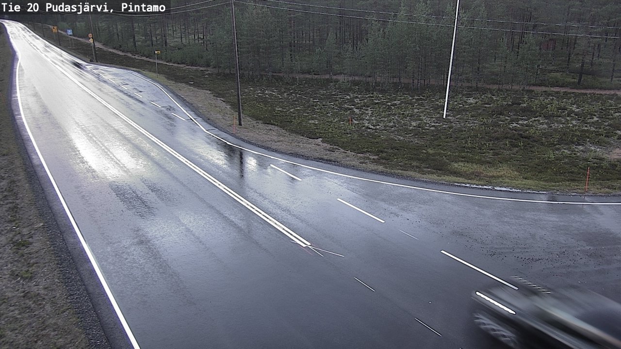 Kelikamerat Kuva Tie 20 Pudasjärvi, Pintamo, Pudasjärvi, Pohjois-Pohjanmaa