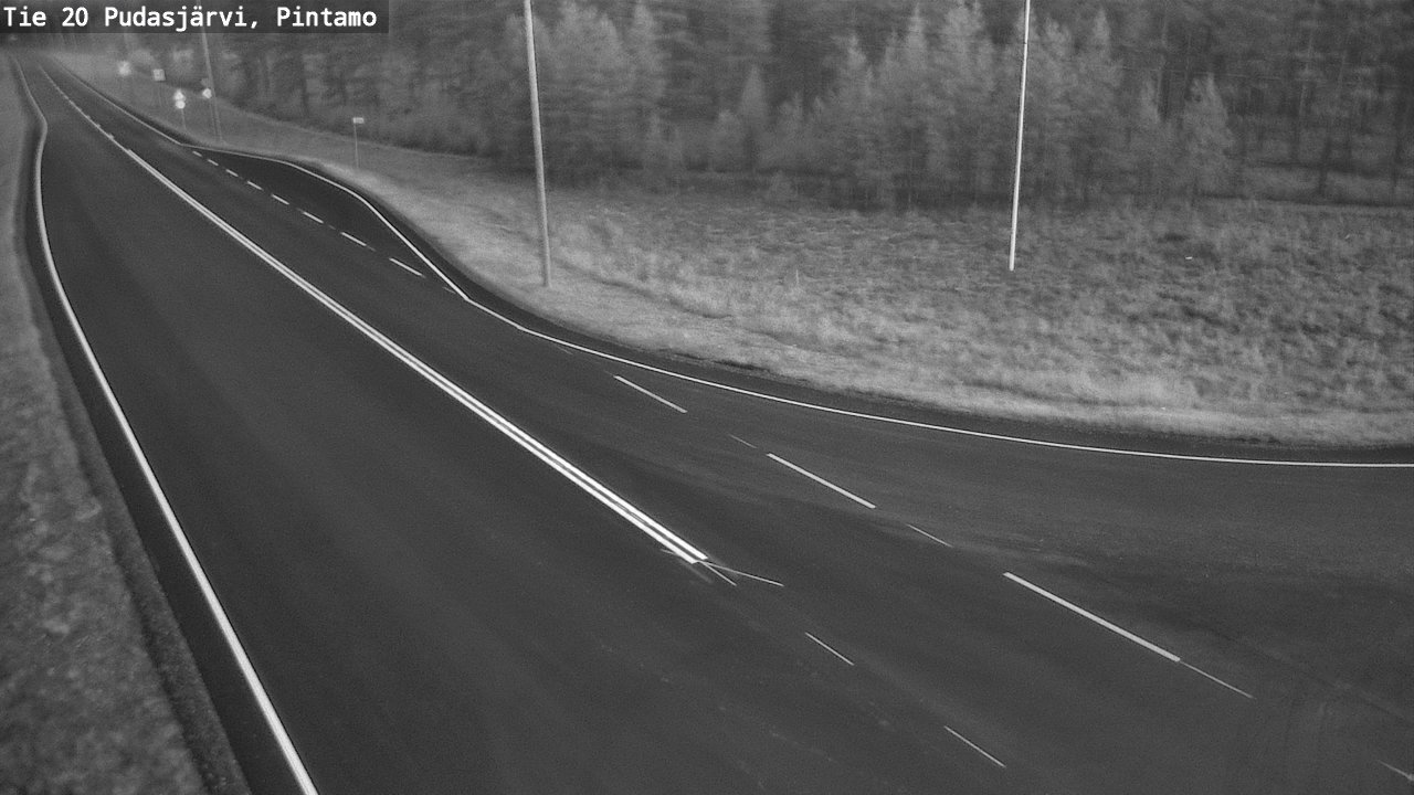 Kelikamerat Kuva Tie 20 Pudasjärvi, Pintamo, Pudasjärvi, Pohjois-Pohjanmaa