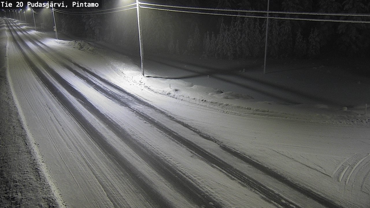Kelikamerat Kuva Tie 20 Pudasjärvi, Pintamo, Pudasjärvi, Pohjois-Pohjanmaa