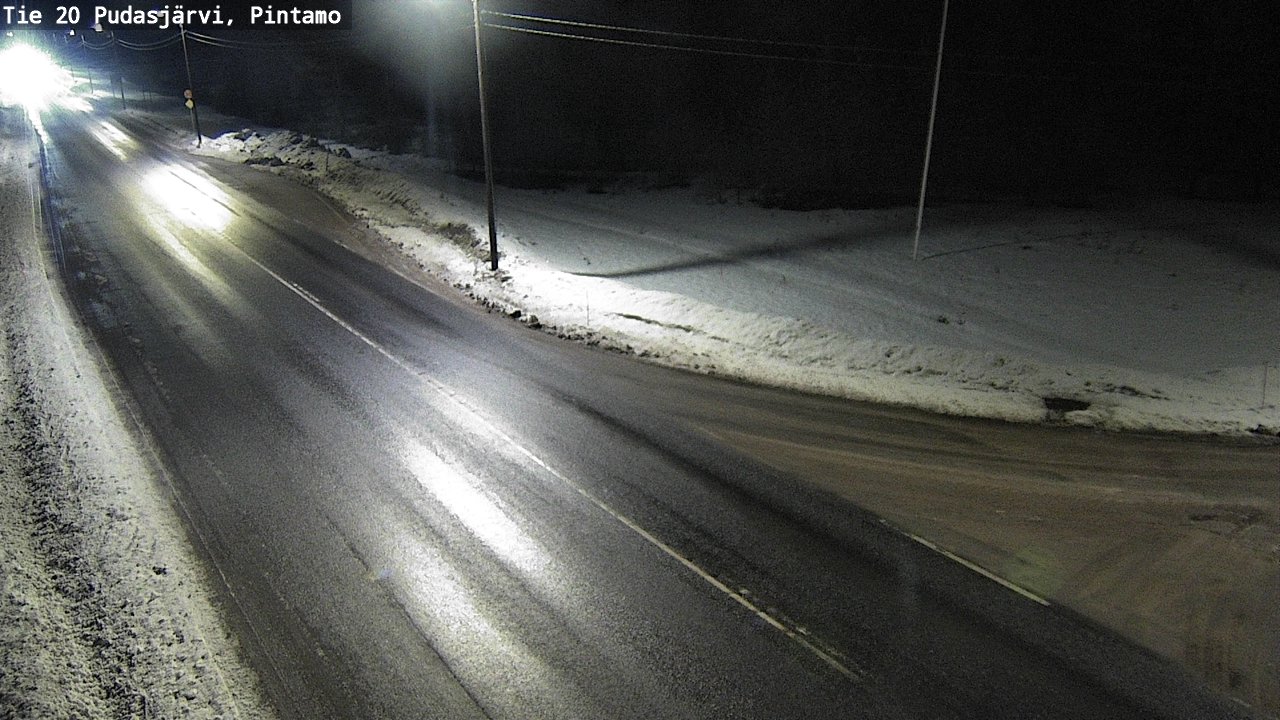 Kelikamerat Kuva Tie 20 Pudasjärvi, Pintamo, Pudasjärvi, Pohjois-Pohjanmaa