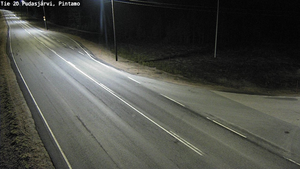Kelikamerat Kuva Tie 20 Pudasjärvi, Pintamo, Pudasjärvi, Pohjois-Pohjanmaa