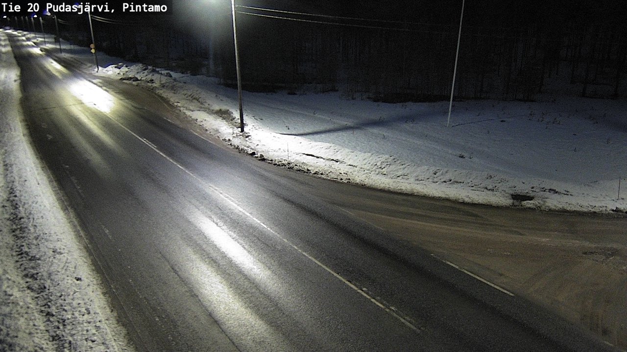 Kelikamerat Kuva Tie 20 Pudasjärvi, Pintamo, Pudasjärvi, Pohjois-Pohjanmaa