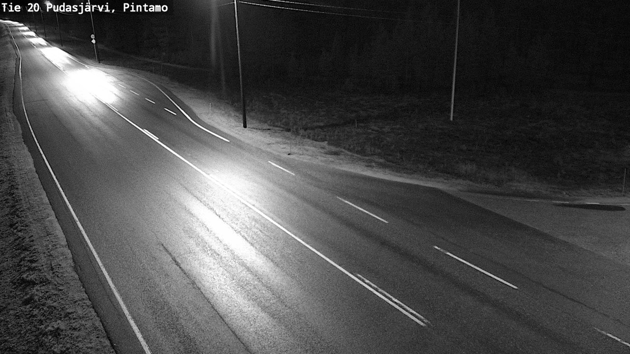 Kelikamerat Kuva Tie 20 Pudasjärvi, Pintamo, Pudasjärvi, Pohjois-Pohjanmaa