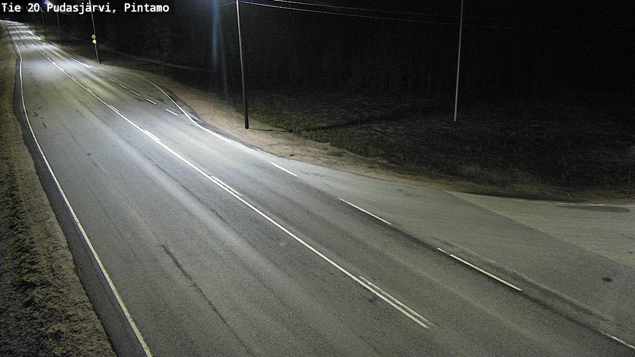 Kelikamerat Kuva Tie 20 Pudasjärvi, Pintamo, Pudasjärvi, Pohjois-Pohjanmaa
