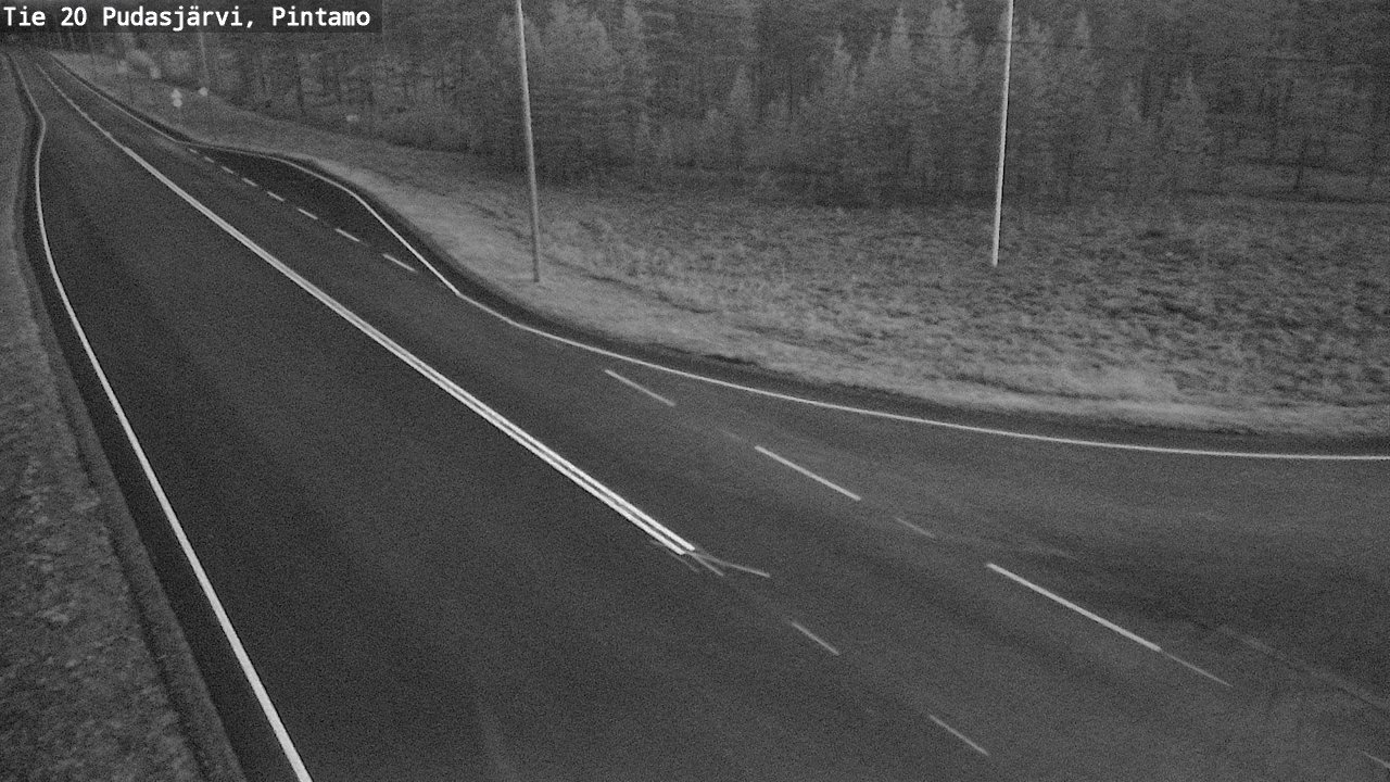 Kelikamerat Kuva Tie 20 Pudasjärvi, Pintamo, Pudasjärvi, Pohjois-Pohjanmaa