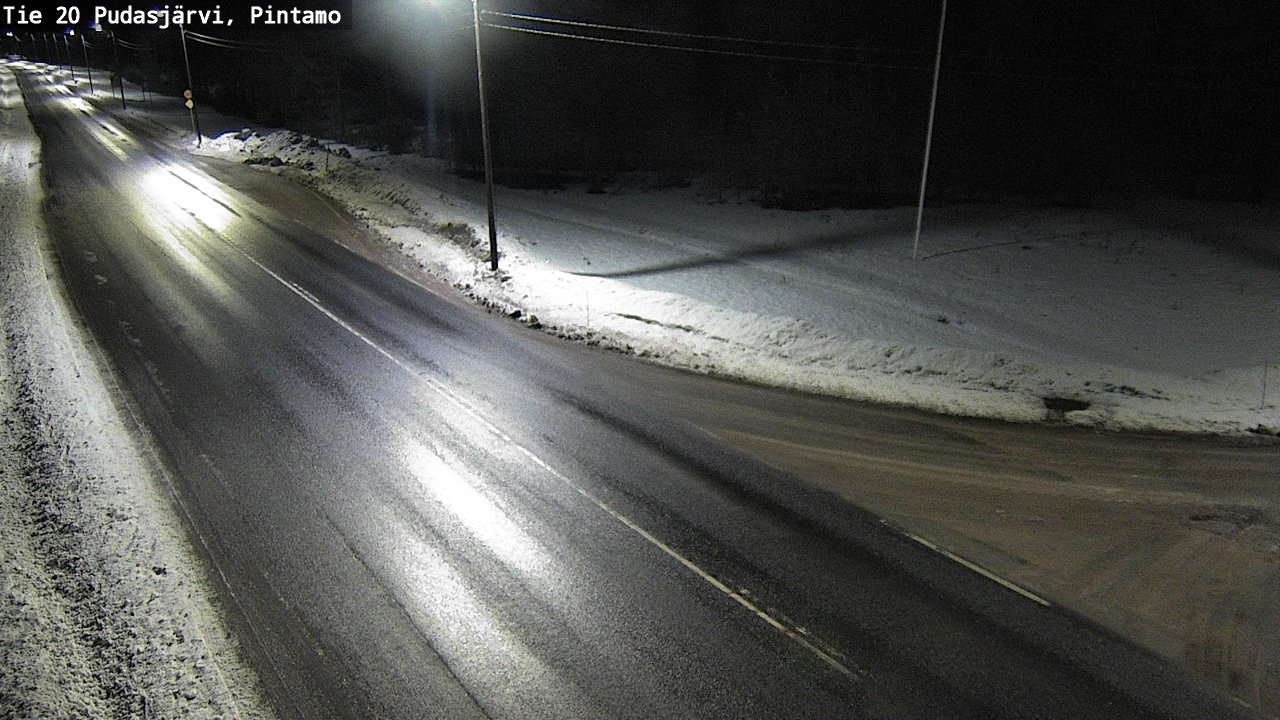 Kelikamerat Kuva Tie 20 Pudasjärvi, Pintamo, Pudasjärvi, Pohjois-Pohjanmaa