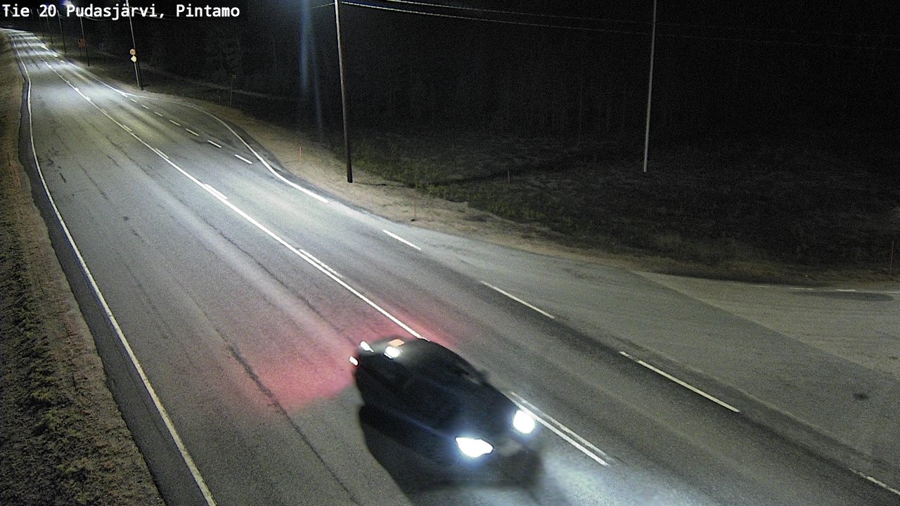 Kelikamerat Kuva Tie 20 Pudasjärvi, Pintamo, Pudasjärvi, Pohjois-Pohjanmaa