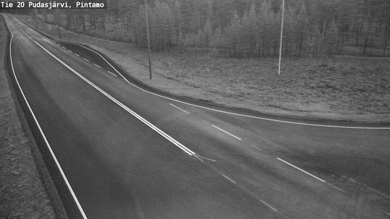 Kelikamerat Kuva Tie 20 Pudasjärvi, Pintamo, Pudasjärvi, Pohjois-Pohjanmaa