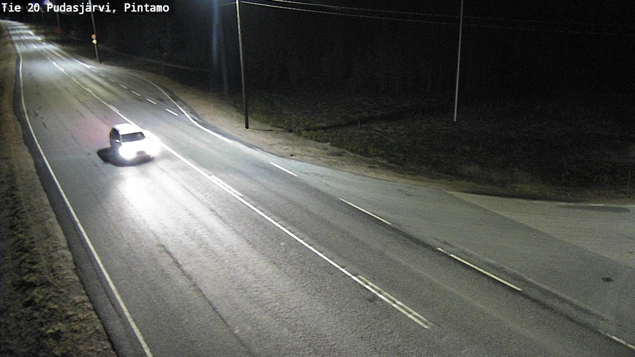 Kelikamerat Kuva Tie 20 Pudasjärvi, Pintamo, Pudasjärvi, Pohjois-Pohjanmaa