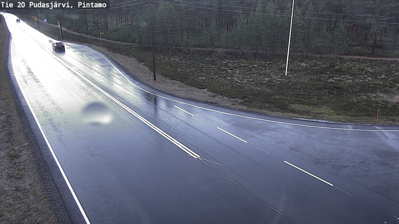 Kelikamerat Kuva Tie 20 Pudasjärvi, Pintamo, Pudasjärvi, Pohjois-Pohjanmaa