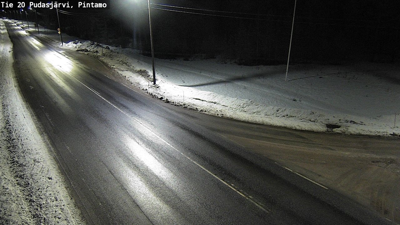 Kelikamerat Kuva Tie 20 Pudasjärvi, Pintamo, Pudasjärvi, Pohjois-Pohjanmaa