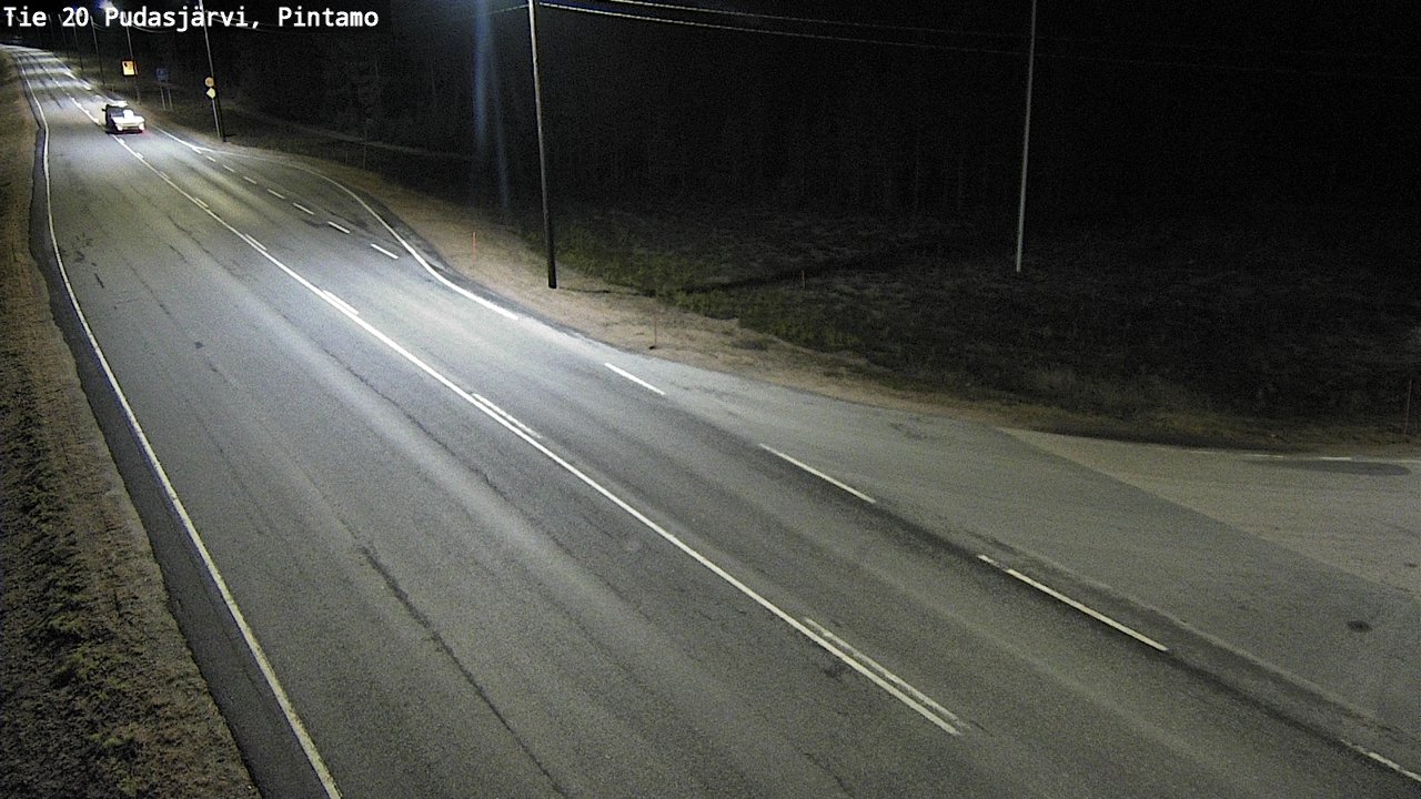 Kelikamerat Kuva Tie 20 Pudasjärvi, Pintamo, Pudasjärvi, Pohjois-Pohjanmaa