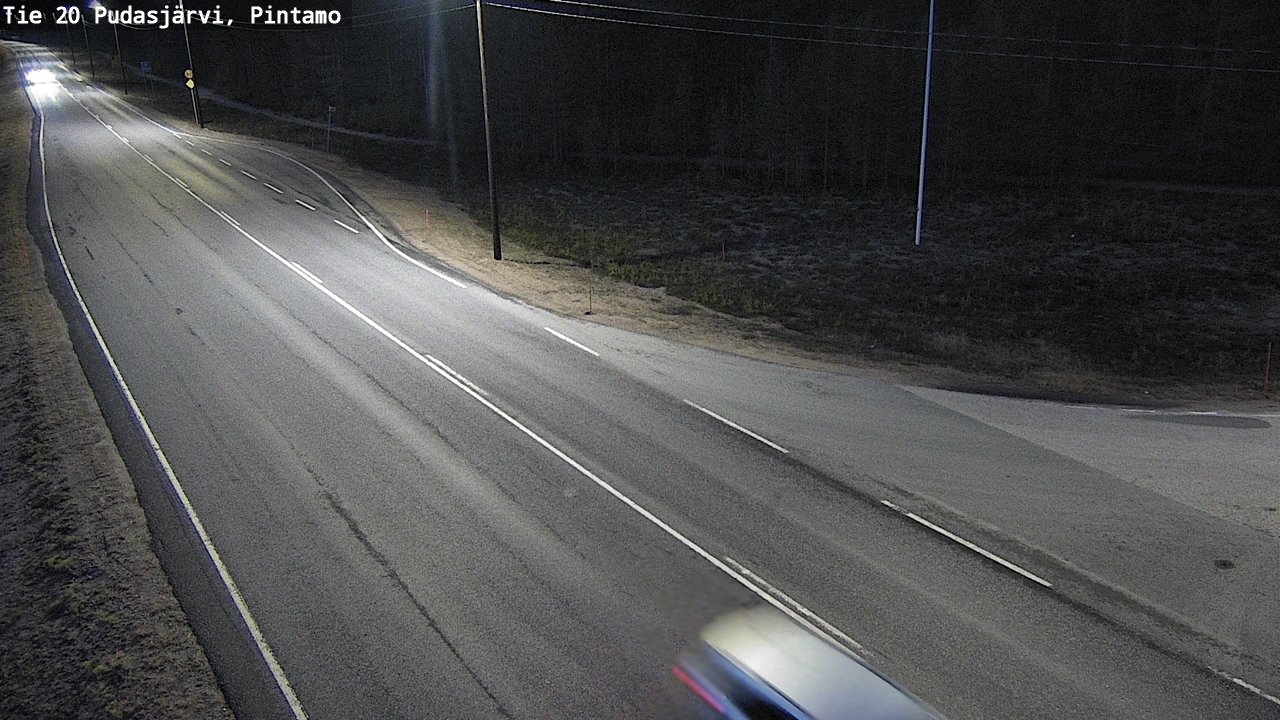 Kelikamerat Kuva Tie 20 Pudasjärvi, Pintamo, Pudasjärvi, Pohjois-Pohjanmaa