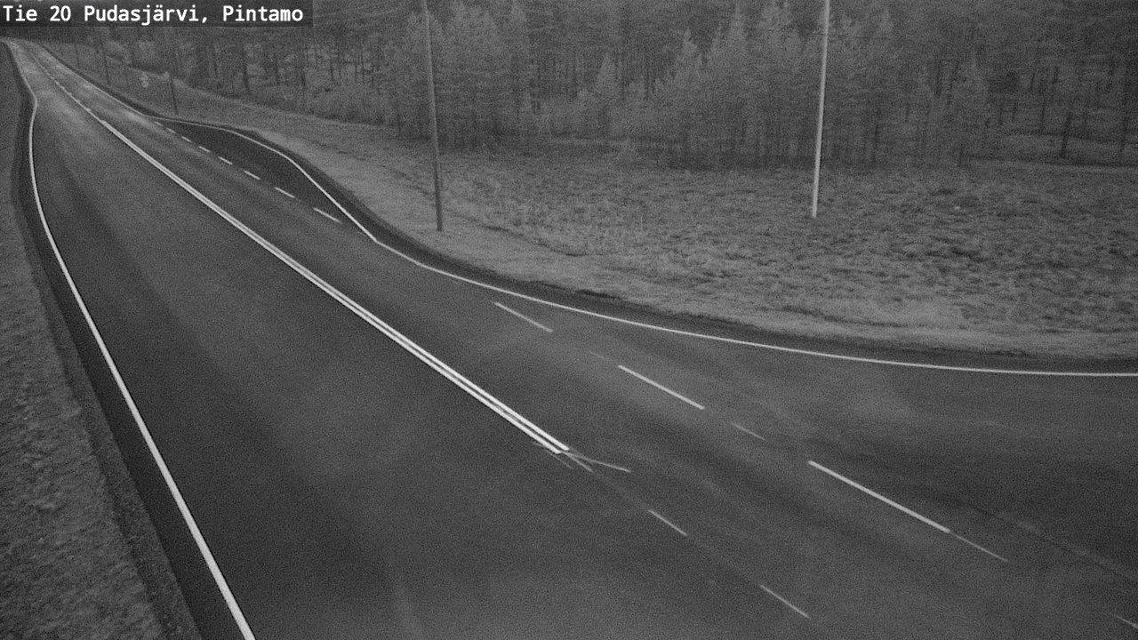 Kelikamerat Kuva Tie 20 Pudasjärvi, Pintamo, Pudasjärvi, Pohjois-Pohjanmaa